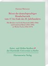 Skizze der deutschsprachigen Mandschuristik vom 17. bis Ende des 20. Jahrhunderts - Hartmut Walravens - 9783447124256