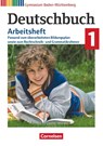 Deutschbuch Gymnasium Band 1: 5. Schuljahr. Baden-Württemberg - Bildungsplan 2016 - Arbeitsheft mit Lösungen - Christoph Fischer ; Vera Potthast ; Kerstin Muth ; Cordula Grunow - 9783464617885