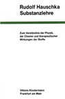 Substanzlehre - Rudolf Hauschka - 9783465035183
