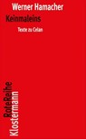 Keinmaleins - Werner Hamacher - 9783465043768