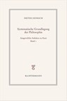 Ausgewählte Schriften zur Philosophie Kants - Dieter Henrich - 9783465046370