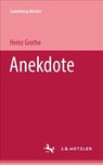 Anekdote - Heinz Grothe - 9783476101013