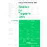 Tabellen zur Tragwerklehre - Florian Mähl ; Franz Krauss ; Thorsten Weimar ; Wilfried Führer - 9783481045265