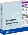BKI Baukosten Gebäude Altbau 2025 - BKI Baukosteninformationszentrum Deutscher Architektenkammern - 9783481049614