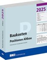 BKI Baukosten Positionen Altbau 2025 - BKI Baukosteninformationszentrum Deutscher Architektenkammern - 9783481049621
