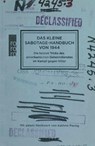 Das kleine Sabotage-Handbuch von 1944 - US Office of Strategic Services - 9783499634161