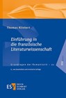 Einführung in die französische Literaturwissenschaft - Thomas Klinkert - 9783503241835