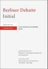 Berliner Debatte Initial 36 (2025) 1 - Berliner Debatte Initial e. V. - 9783515139816