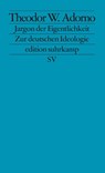 Jargon der Eigentlichkeit - Theodor W. Adorno - 9783518100912
