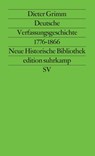 Deutsche Verfassungsgeschichte 1776 - 1866 - Dieter Grimm - 9783518112717