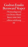 Notstandsgesetze von Deiner Hand - Gudrun Ensslin ; Bernward Vesper - 9783518125861