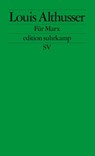 Für Marx - Louis Althusser - 9783518126004