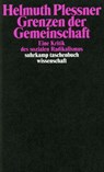 Grenzen der Gemeinschaft - Helmuth Plessner - 9783518291405