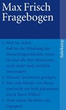 Fragebogen - Max Frisch - 9783518394526