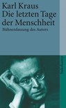 Die letzten Tage der Menschheit - Karl Kraus - 9783518457153