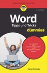 Word Tipps und Tricks fur Dummies - Rainer W. Schwabe - 9783527716647