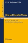 Tulane University Ring and Operator Theory Year, 1970-1971 - Karl H. Hofmann - 9783540057291