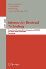 Information Retrieval Technology - G. G. Lee ; A. Yamada ; H. Meng - 9783540291862