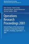 Operations Research Proceedings - Peter Chamoni ; Rainer Leisten ; Alexander Martin ; Joachim Minnemann - 9783540433446