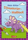 Mein dicker Dinosaurier-Malblock -  - 9783551190895