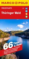 MARCO POLO Freizeitkarte 22 Thüringer Wald 1:100.000 -  - 9783575016447