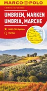 MARCO POLO Regionalkarte Italien 08 Umbrien, Marken 1:200.000 -  - 9783575016652
