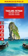 Thailand, Vietnam, Laos, Cambodia Marco Polo Map -  - 9783575023407