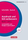 Soforthilfe - Deutsch: Ausdruck und Stil verbessern - Jeannette Deckers ; Gerd Brenner - 9783589168941