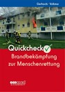 Quickcheck Brandbekämpfung zur Menschenrettung - Frank Gerhards ; Guido Volkmar - 9783609687124