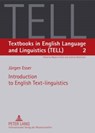 Introduction to English Text-linguistics - Jurgen Esser - 9783631560037