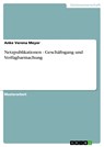 Netzpublikationen - Geschäftsgang und Verfügbarmachung - Anke Verena Meyer - 9783638566247