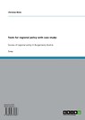 Tools for regional policy with case study: - Christian Nicke - 9783638870627