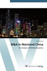 M&A in Mainland China - Tim Bruckner - 9783639394184
