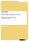Private Equity - Segen oder Fluch? - Zoran Nikolic - 9783640418190