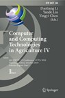 Computer and Computing Technologies in Agriculture IV - Daoliang Li ; Yande Liu ; Yingyi Chen - 9783642183324