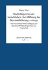 Rechtsfragen bei der tatsächlichen Durchführung des Gewinnabführungsvertrags unter besonderer Berücksichtigung der aktuellen BFH-Rechtsprechung zur Organschaft - Magnus Dürer - 9783643155474