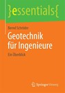 Geotechnik fur Ingenieure - Bernd Schroeder - 9783658084967