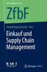 Einkauf Und Supply Chain Management - Ronald Bogaschewsky - 9783658328948