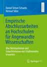 Empirische Abschlussarbeiten an Hochschulen für Angewandte Wissenschaften - Daniel Simon Schaebs ; Helmut Siller - 9783658511944
