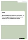Der Index fur Inklusion. Ein Instrument zur Umsetzung des Inklusions-Vorhabens in fruhpadagogischen Einrichtungen - Anonym - 9783668351165