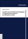 Formelle und materielle Rechtswidrigkeit als dogmatische Kategorien des öffentlichen Rechts - Marie Sarah Rulfs - 9783689002985