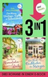Das kleine Vintage-Café in Schweden, Der kleine Blumenladen des großen Glücks & Der Buchladen der Herzen - Åsa Hallengård ; Jana Seidel ; Marie Fontaine - 9783690768658