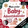 Adventskalender Baby - Kontrastbuch für Babys von 0-12 Monaten mit 24 weihnachtlichen Kontrastbildern - LenoArts Publishing - 9783695100552