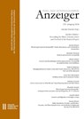 Geistes-, sozial- und kulturwissenschaftlicher Anzeiger - Zeitschrift der philosophisch-historischen Klasse der Österreichischen Akademie der Wissenschaften, 159. Jahrgang (2024) - Österreichische Akademie Der Wissenschaften - 9783700196976