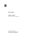 Vater unser - Arvo Pärt - 9783702470548