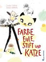 Farbe, Eule, Stift und Katze - Claudia Gürtler - 9783702660055