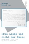 'Die Liebe und nicht der Hass' - Lorenzo Bonosi - 9783706911160
