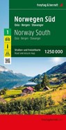 F&B Wegenkaart Noorwegen 1 - Zuid - Oslo, Bergen -  - 9783707921601