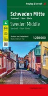 Sweden Middle Road and Leisure Map -  - 9783707922851