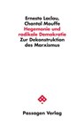 Hegemonie und radikale Demokratie - Ernesto Laclau ; Chantal Mouffe - 9783709206447